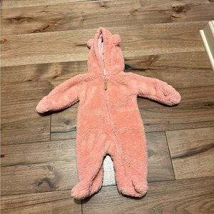 Carter's Soft Pink Fleece Footie